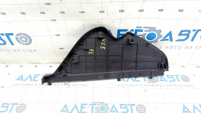 Left side dashboard trim for Toyota Camry V55 15-17 USA, black