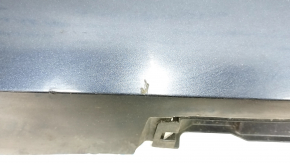 Right threshold Toyota Camry v55 15-17 usa blue, dented, torn, broken fasteners, scuffed