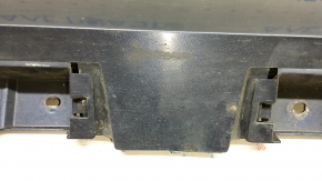 Right threshold Toyota Camry v55 15-17 usa blue, dented, torn, broken fasteners, scuffed
