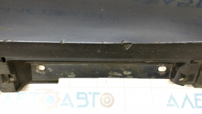 Right threshold Toyota Camry v55 15-17 usa blue, dented, torn, broken fasteners, scuffed