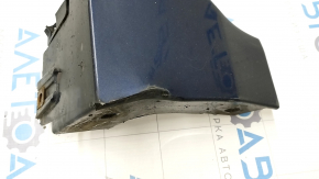 Right threshold Toyota Camry v55 15-17 usa blue, dented, torn, broken fasteners, scuffed