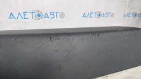 Center pillar trim lower left Tesla Model X 16-21 leather black, scratches, scuffs