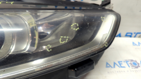 Headlight front right Ford Fusion mk5 13-16 sand, chips, no bulb plug