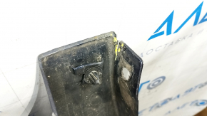 Left threshold Toyota Camry v55 15-17 usa blue, dented, torn, broken fasteners, rubbed, torn fasteners