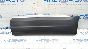 Door trim lower rear left VW Tiguan 09-17 chrome, broken fasteners