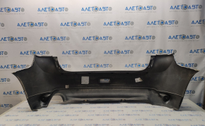 Rear bumper bare Mitsubishi Outlander Sport ASX 11-15 prerest, silver U04, with reflectors, scratches
