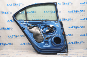 Door assembly rear left VW Jetta 11-18 USA blue LD5L, scratches
