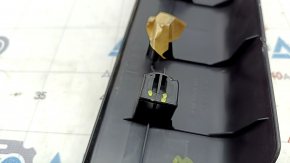 Door sill trim front right Honda Clarity 18-21 usa black, scratches, broken fastening, broken fastenings