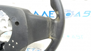 Naked steering wheel Toyota Camry v55 15-17 usa rubber black, worn, needs cleaning