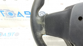 Naked steering wheel Toyota Camry v55 15-17 usa rubber black, worn, needs cleaning
