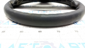 Naked steering wheel Toyota Camry v55 15-17 usa rubber black, worn, needs cleaning