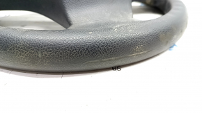 Naked steering wheel Toyota Camry v55 15-17 usa rubber black, worn, needs cleaning