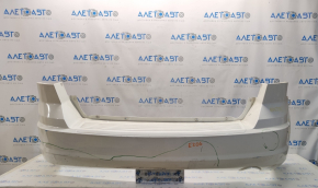 Bare rear bumper Dodge Journey 11- SE white PW3, scratches, painted