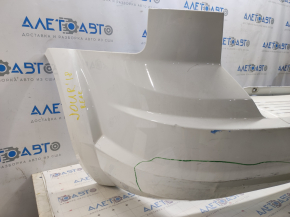 Bare rear bumper Dodge Journey 11- SE white PW3, scratches, painted