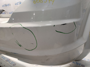 Bare rear bumper Dodge Journey 11- SE white PW3, scratches, painted
