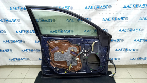 Door assembly front left Toyota Camry v55 15-17 usa, blue 8W6, pokes