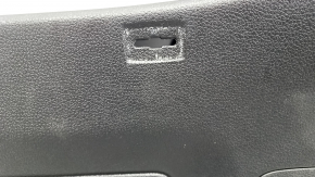 VW Tiguan 09-17 black trunk door trim, scratched, missing plugs