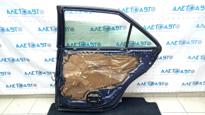 Door assembly rear right Toyota Camry v55 15-17 usa, blue 8W6, chips