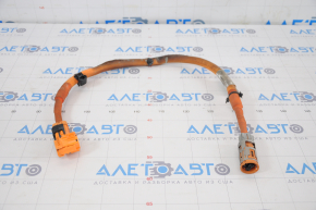 High voltage wire to electric heater Polestar 2 21 - insulation burnt