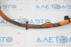 High voltage wire to electric heater Polestar 2 21 - insulation burnt
