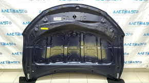 Hood bare Toyota Camry v55 15-17 usa, blue 8W6, steel, chips, sand