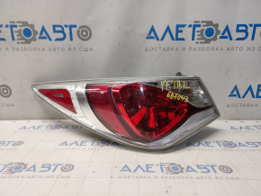 Light outer wing left Hyundai Sonata 11-15 hybrid