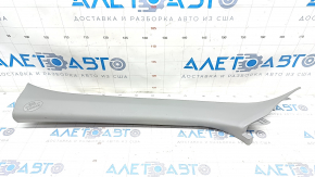 Front pillar trim upper left Toyota Camry v55 15-17 usa gray, scratches