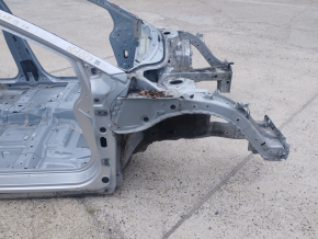 Front right quarter Honda Clarity 18-21 usa on the body, silver, dented