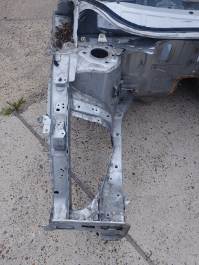 Front right quarter Honda Clarity 18-21 usa on the body, silver, dented