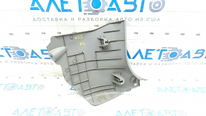 Front pillar trim lower left Toyota Camry v55 15-17 usa gray, crack in mount