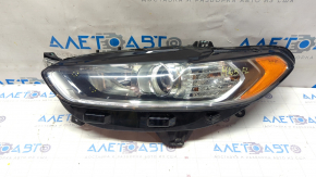 Headlight front left Ford Fusion mk5 13-16 sand, chips