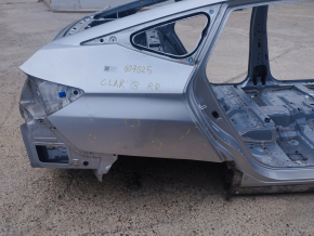 Quarter wing rear right Honda Clarity 18-21 usa on the body, silver, dented, bumps