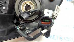 Headlight front left Nissan Murano z52 15-18 bare prerest halogen, dark, for polishing, sand