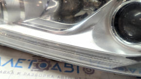 Headlight front left Nissan Murano z52 15-18 bare prerest halogen, dark, for polishing, sand