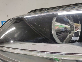 Headlight front left VW Jetta 17-18 USA naked, halogen, sand