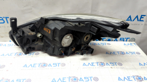 Headlight front right Nissan Murano z52 15-18 bare prerest halogen, dark, for polishing