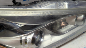 Headlight front right Nissan Murano z52 15-18 bare prerest halogen, dark, for polishing