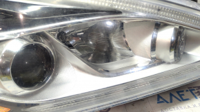 Headlight front right Nissan Murano z52 15-18 bare prerest halogen, dark, for polishing