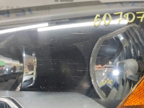 Headlight front left VW Passat b7 12-15 USA naked, halogen, sand, scratches
