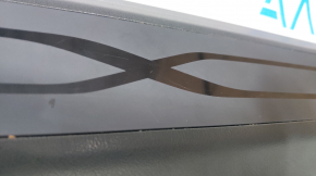 Door sill trim front left inner Tesla Model X 16-21 black, bump, scratches