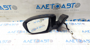 Side mirror left Nissan Murano z52 15- 15 pins, camera, turn signal, heating, BSM, graphite