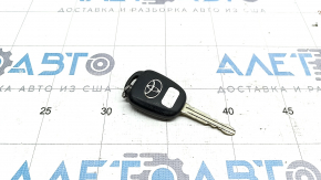 Key Toyota Camry v55 15-17 usa 4 buttons, worn
