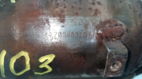 Exhaust manifold with catalytic converter Jeep Renegade 15-2.4 rusty, threads stripped on studs