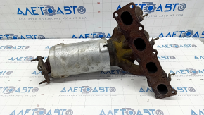 Exhaust manifold with catalytic converter Jeep Renegade 15-2.4 rusty, threads stripped on studs