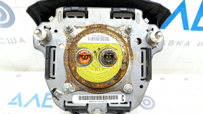 Airbag in steering wheel driver Toyota Camry v55 15-17 usa, rusty pyropatron