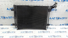 Air conditioning radiator condenser VW Tiguan 09-17 dented, oxidized