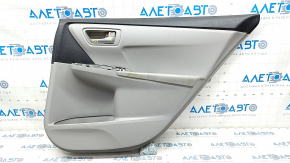 Door trim card rear right Toyota Camry v55 15-17 usa gray, for cleaning