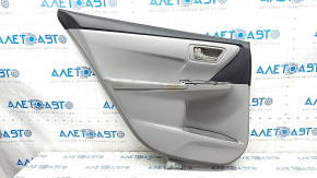 Door trim card rear left Toyota Camry v55 15-17 usa gray, for cleaning