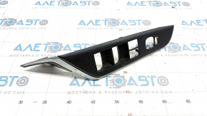 Front left window lifter control trim Toyota Camry v55 15-17 usa black, scratch