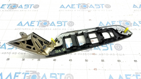 Front left window lifter control trim Toyota Camry v55 15-17 usa black, scratch